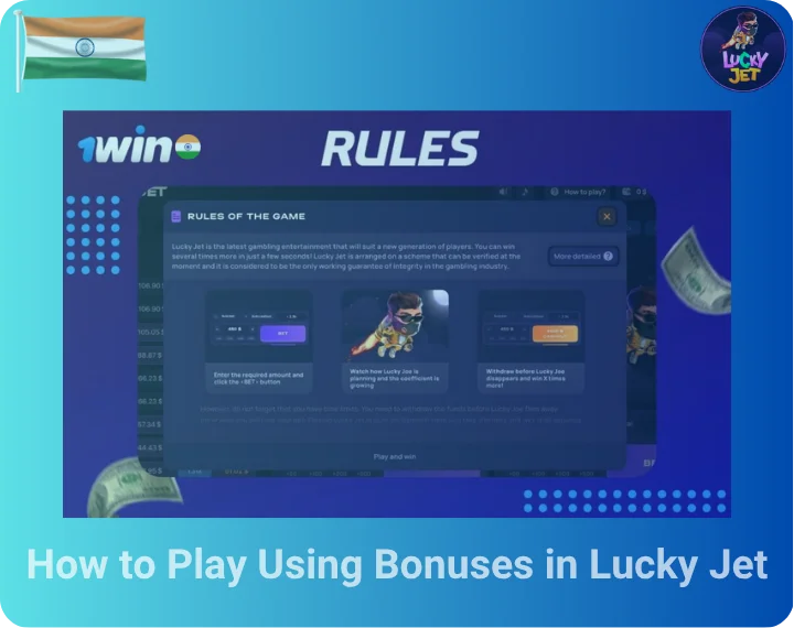How to Play Using Bonuses in Lucky Jet